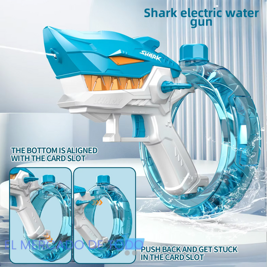 🌞Shark Splash Blaster: ¡Vamos a Divertirnos con Agua!🏝️